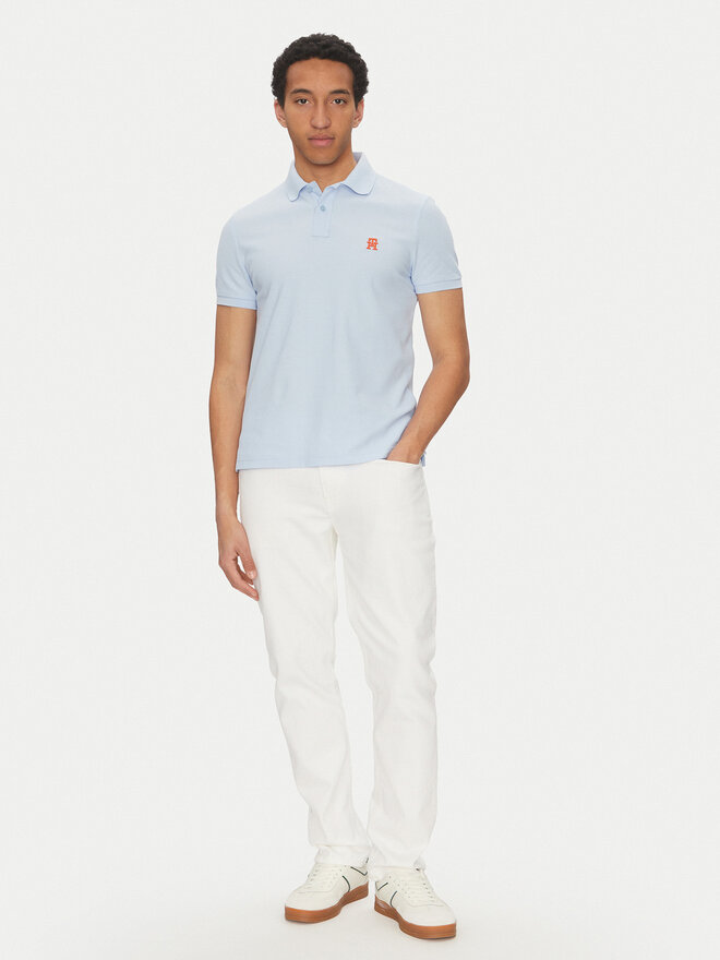 Tommy Hilfiger Tommy Hilfiger Pólóing MW0MW33167 Kék Regular Fit