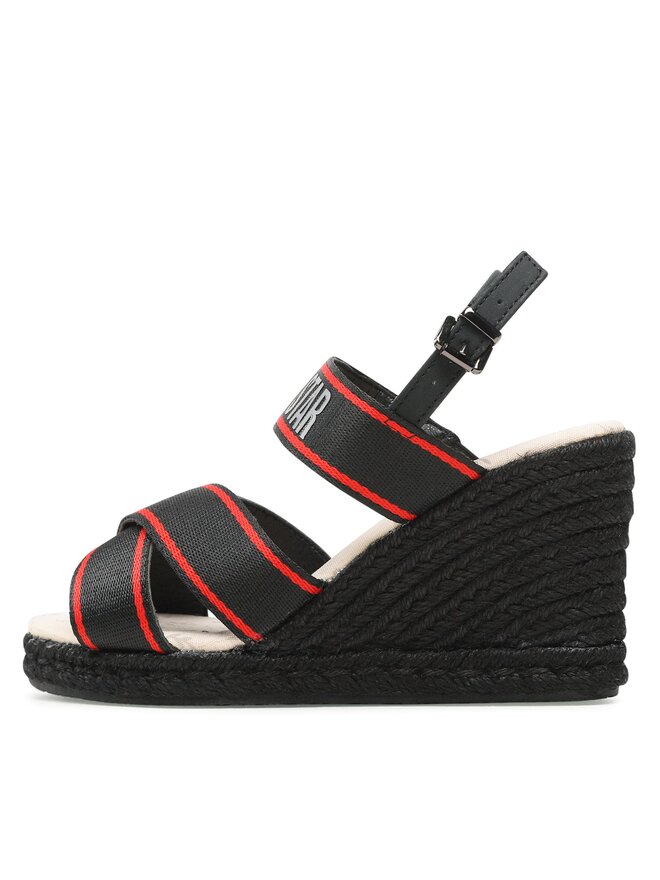 Big Star Shoes Sandały Big Star Shoes LL274881 Czarny