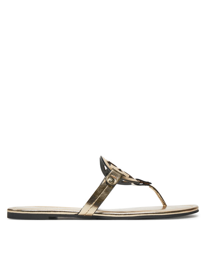 Tory Burch Japonki Tory Burch Miller 162596 Złoty