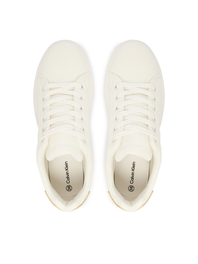 Calvin Klein Sneakers Calvin Klein Low Cut Lace Up V3X9-83300-1355 Weiß