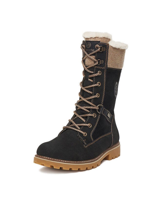 Remonte Schnürschuhe Remonte CEO-D8474-03 Schwarz