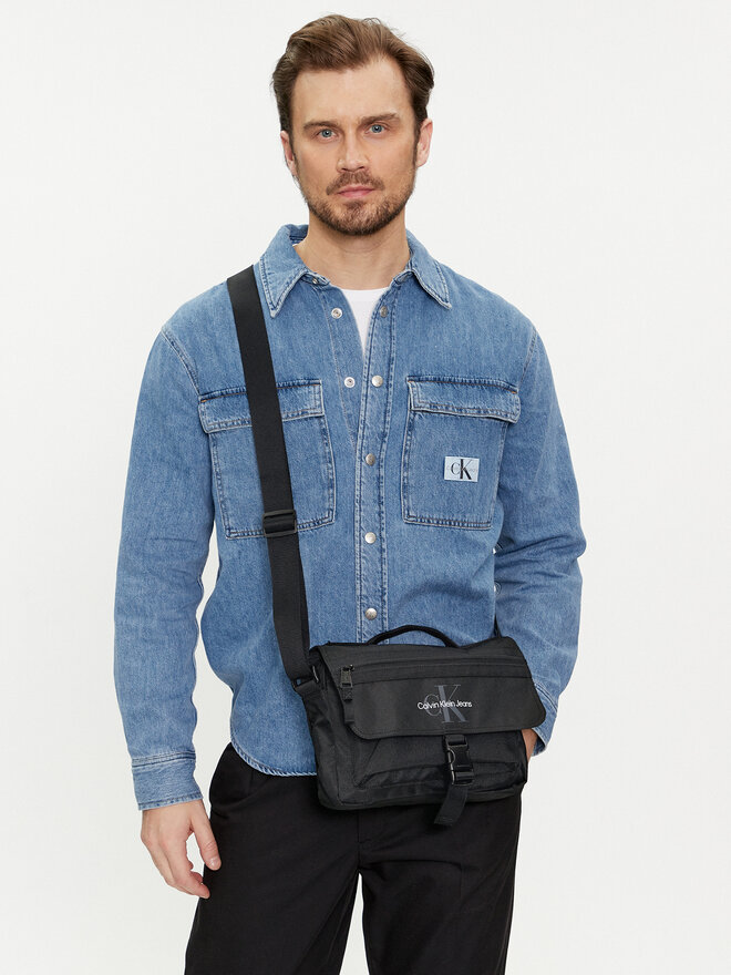 Calvin Klein Jeans Brašna Calvin Klein Jeans Sport Essentials Messenger29 M K50K511768 Černá