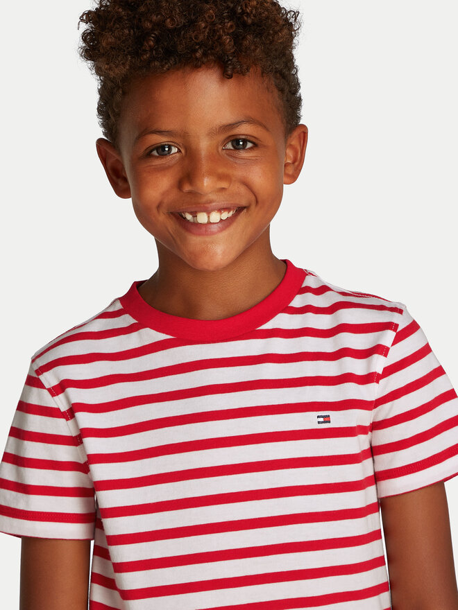 Tommy Hilfiger Tommy Hilfiger Camiseta Essential KB0KB06879 Rojo Regular Fit