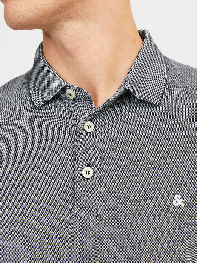 Jack&Jones Jack&Jones Poloshirt Paulos 12136668 Grau Slim Fit