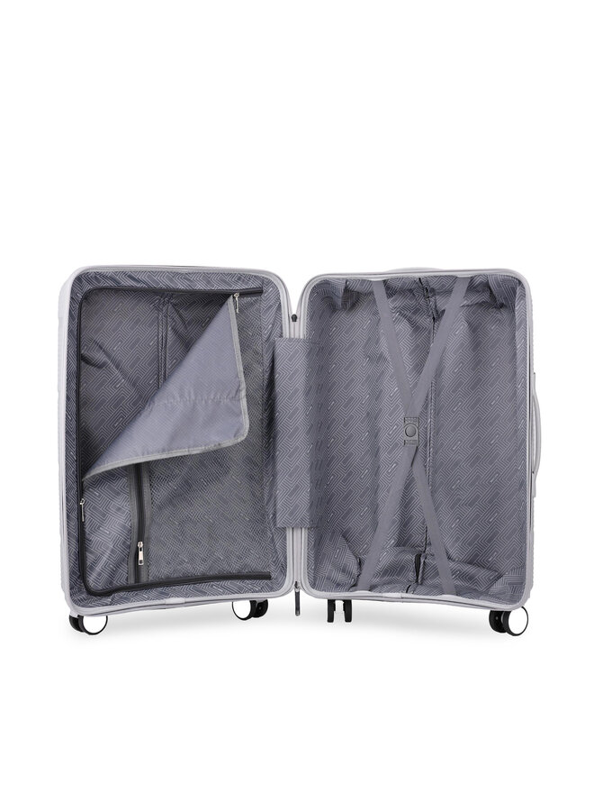 Semi Line Μεσαία Βαλίτσα Semi Line T5897-2 Γκρι