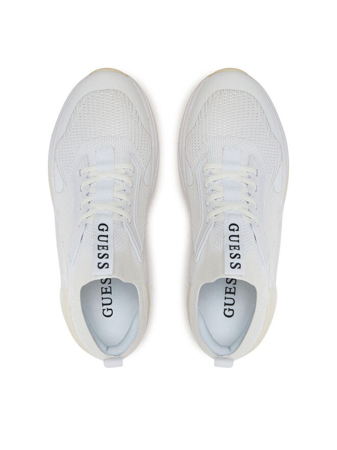 Guess Sneakersy Guess FLPGAX FAB12 Biały