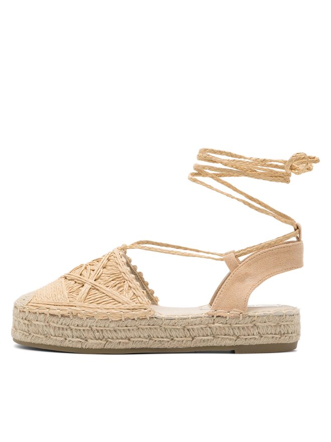 DeeZee Espadrilles DeeZee WSS990-205 Beige