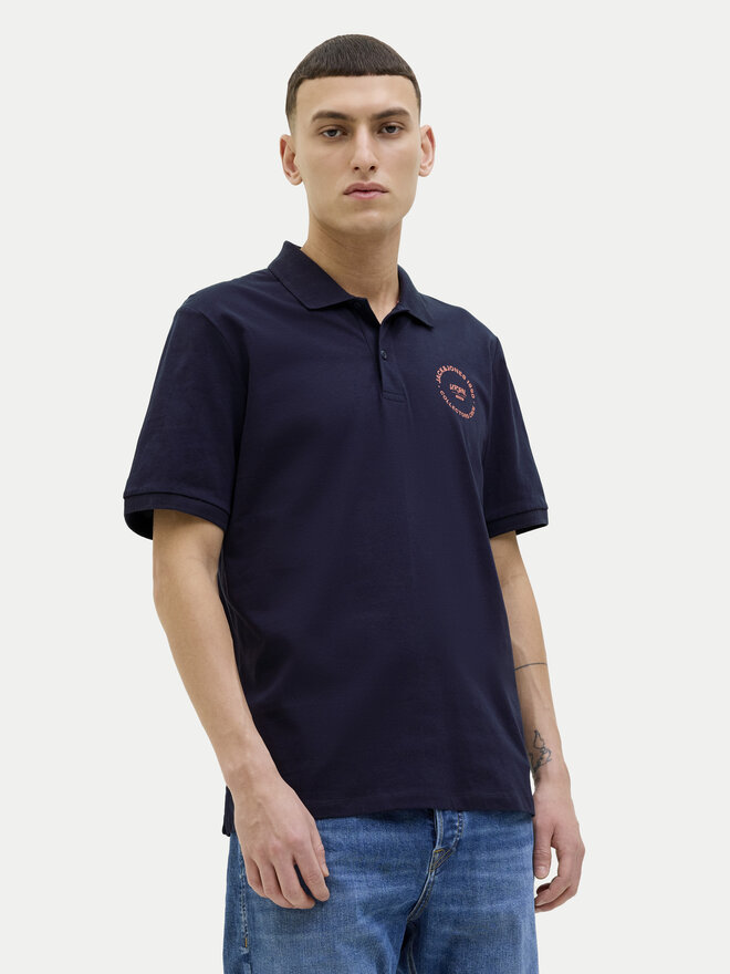 Jack&Jones Jack&Jones Pólóing Simon 12269299 Sötétkék Regular Fit
