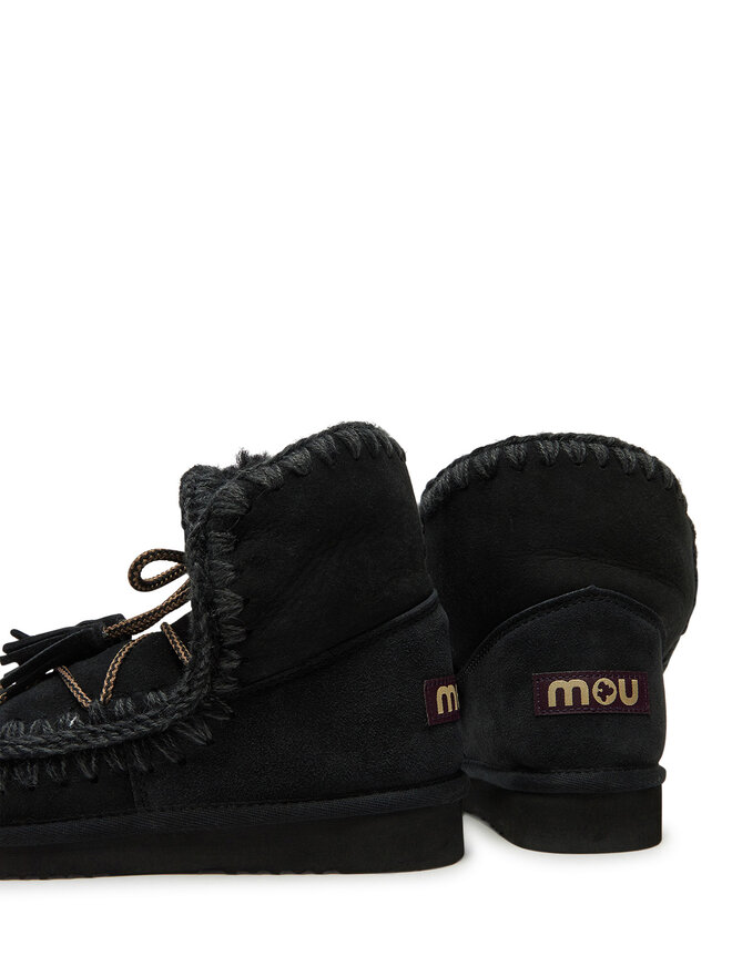 Mou Schneeschuhe Mou Eskimo Scoubidoo Lace FW101124A Schwarz