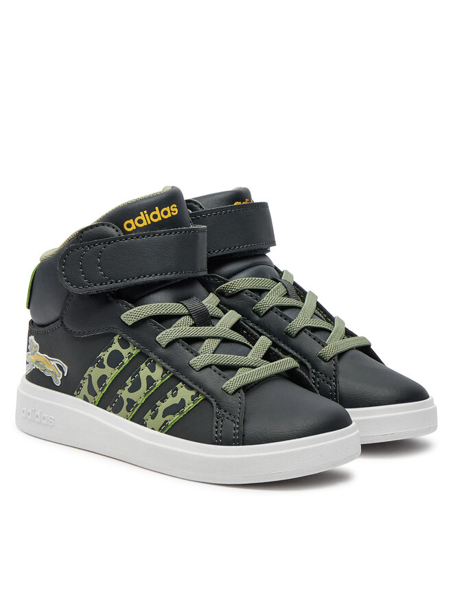 adidas Сникърси adidas Grand Court Mid Lionking K IF4094 Черен