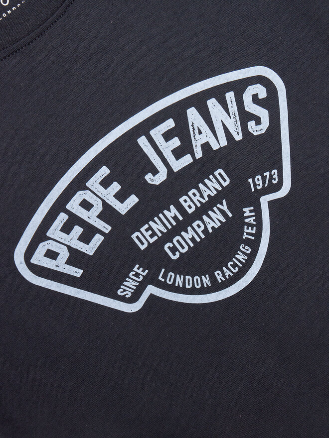 Pepe Jeans Pepe Jeans Marškinėliai Regen PB503848 Tamsiai mėlyna Regular Fit
