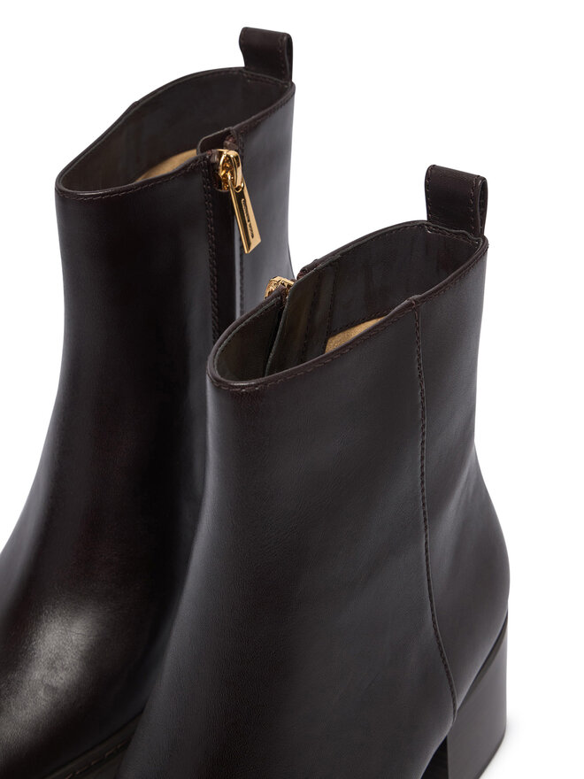 MICHAEL Michael Kors Stiefeletten MICHAEL Michael Kors Lex 40F5LXME5L Dunkelbraun
