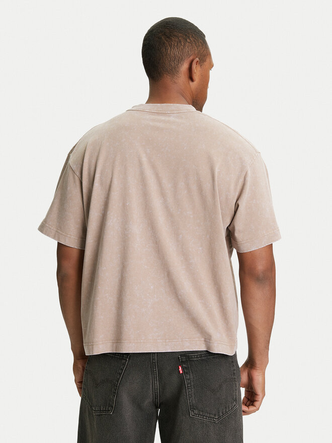 Jack&Jones Jack&Jones Футболка Retreat 12277886 Бежевий Oversize