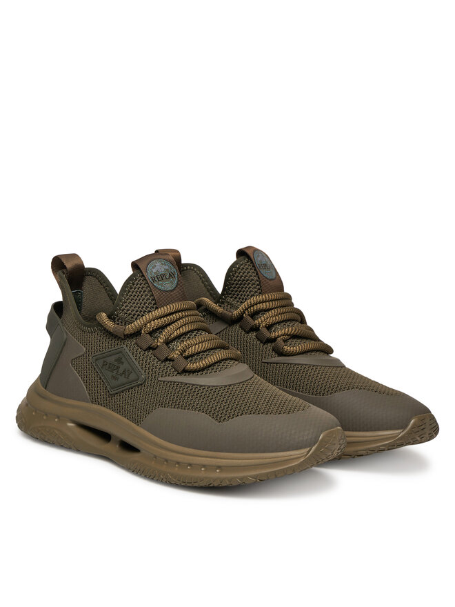 REPLAY Sneakersy REPLAY GMSE8 .000.C0001T Khaki