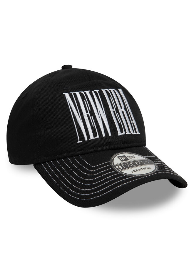 New Era Καπέλο Jockey New Era Wordmark 9TWENTY 60595443 Μαύρο