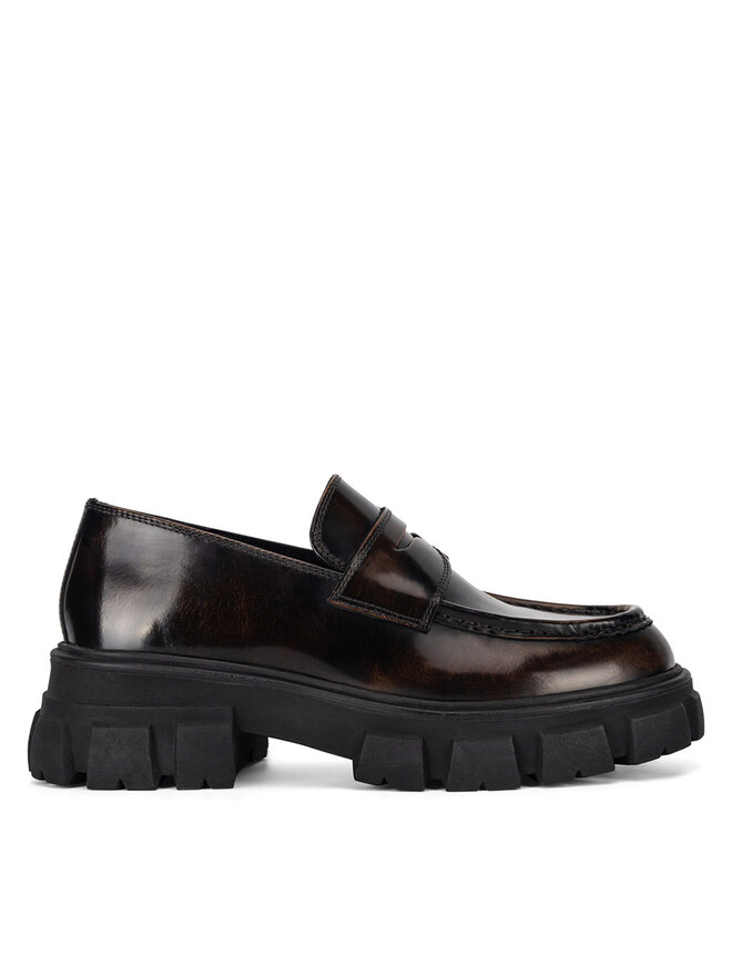 Badura Loafersy Badura ELANA-01WI-002 Brązowy