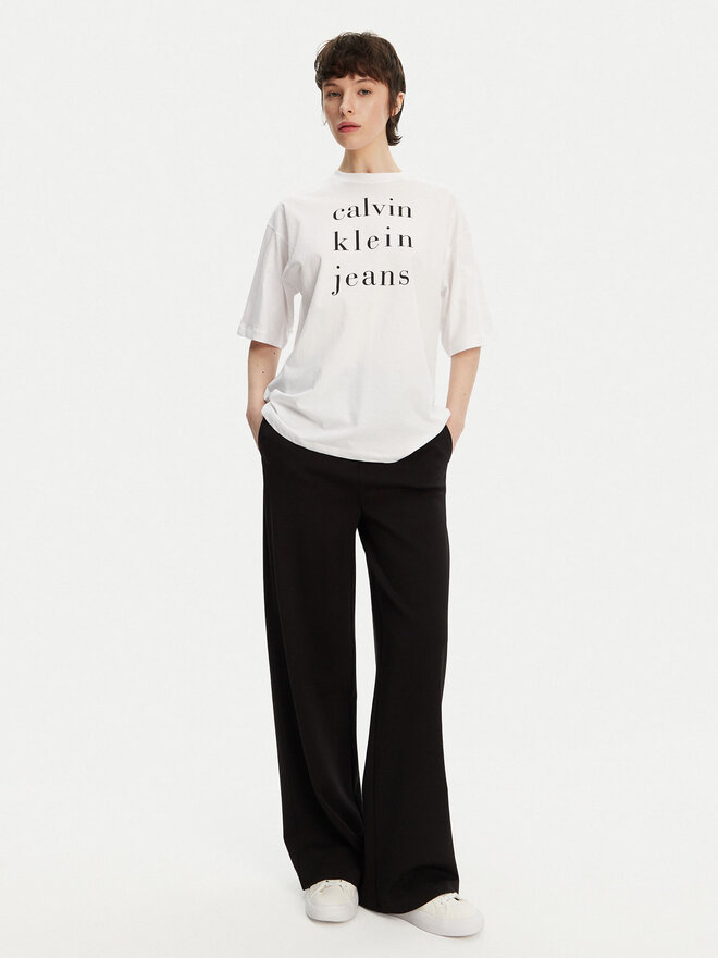 Calvin Klein Jeans Calvin Klein Jeans Camiseta LV047B827G Blanco Relaxed Fit