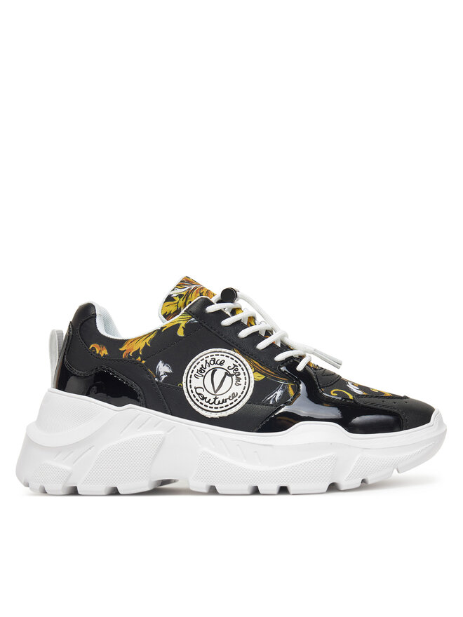 Versace Jeans Couture Sneakersy Versace Jeans Couture 78VA3SC7 Czarny