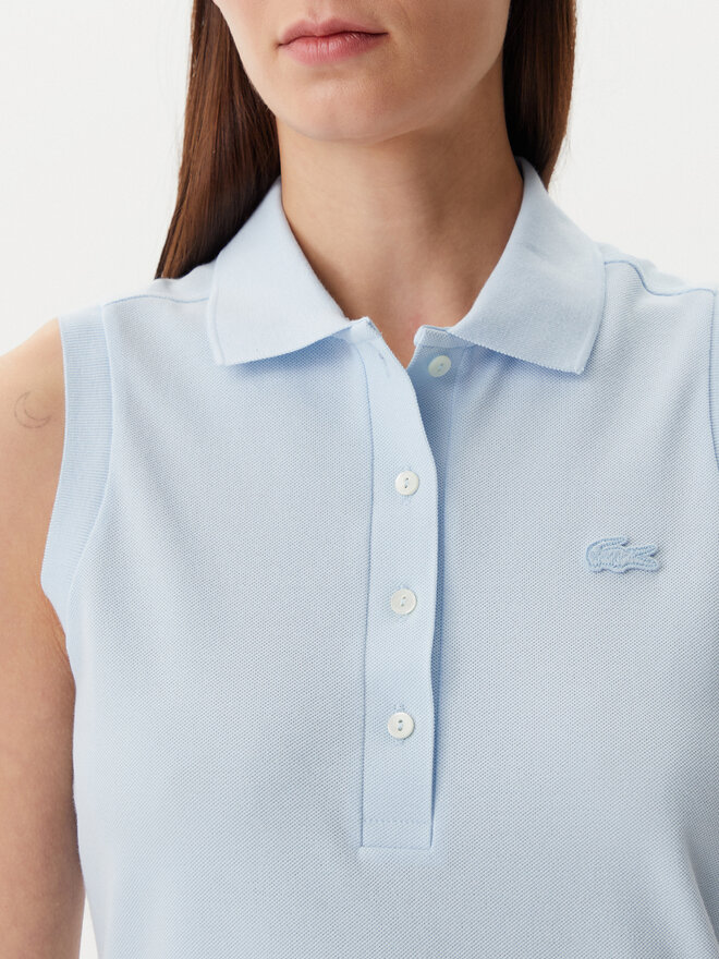 Lacoste Lacoste Poloshirt PF5445 Himmelblau Slim Fit