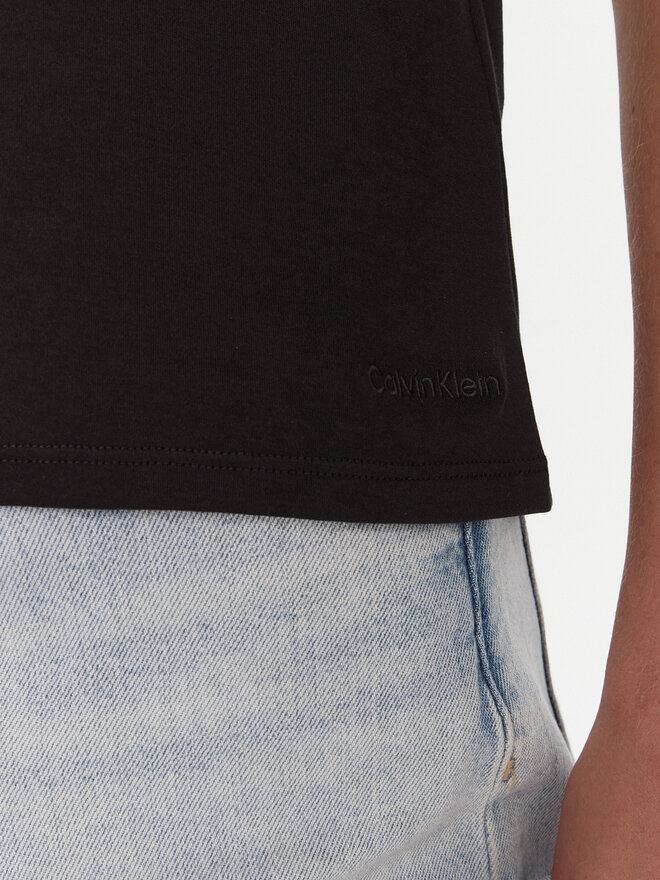 Calvin Klein Calvin Klein Camiseta LV044D201G Negro Regular Fit