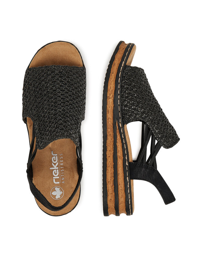 Rieker Σανδάλια Rieker 62941-00 Μαύρο