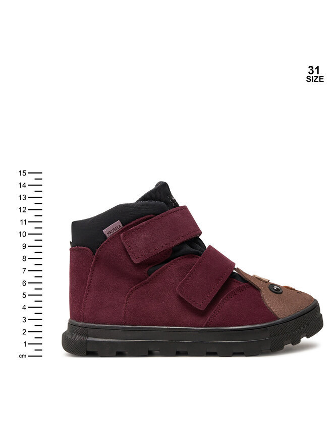 Mrugała Schnürschuhe Mrugała Andy 6380/4-55 Dunkelrot