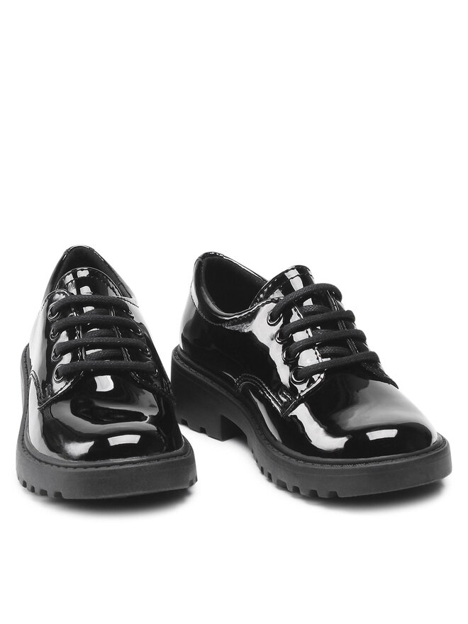 Geox Oxfordy Geox J Casey G. C J0420C 000HH C9999 M Černá