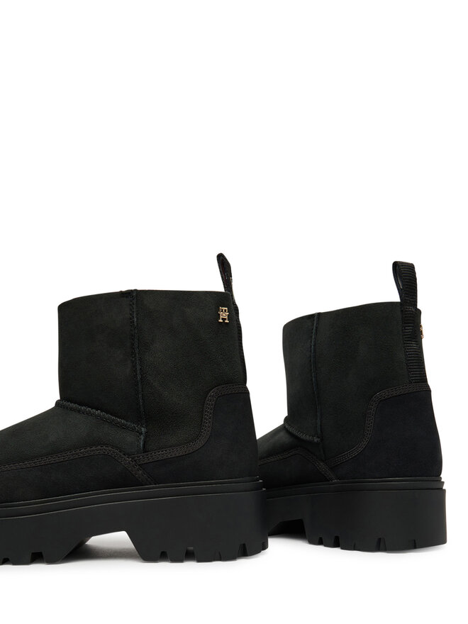 Tommy Hilfiger Sniego batai Tommy Hilfiger Real Shearling Pullon FW0FW08997 Juoda