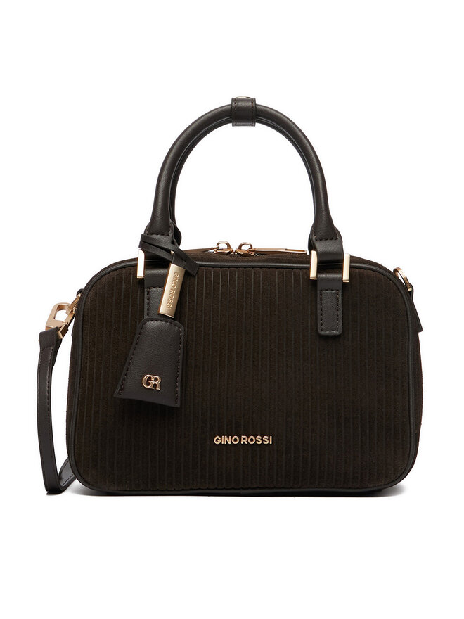 GINO ROSSI Handtasche GINO ROSSI Eo-Jalisay Dunkelbraun