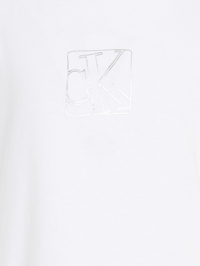 Calvin Klein Jeans Calvin Klein Jeans T-Shirt Monogram IG0IG02530 D Weiß Slim Fit