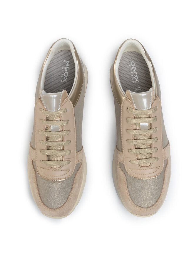 Sneakers Geox D Callyn B D029GB 0EWHI C0423 Beige eschuhe.at