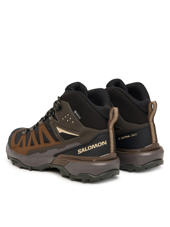 Salomon Trekkingschuhe Salomon X Ultra 360 Mid GTX L45473200 Schwarz