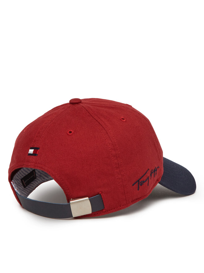 47 Brand Cappellino 47 Brand NBA Chicago Bulls '47 x Tommy Hilfiger Courtside '47 Clean Up THCCU173GWL Rosso