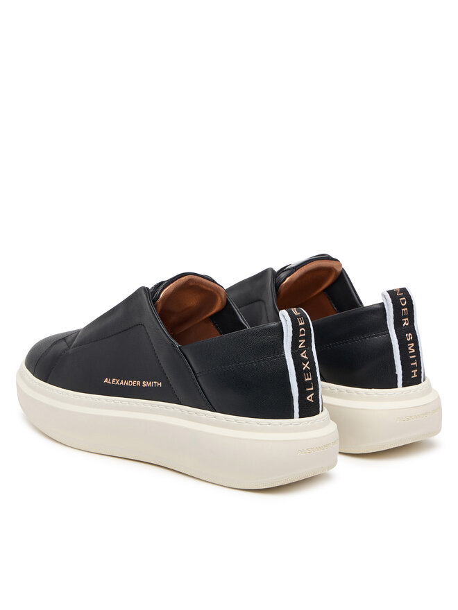Alexander Smith Снікерcи Alexander Smith Wembley Slip-On ASBEWLW-1203 Чорний