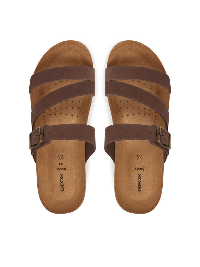 Pantoletten Geox D New Sthellae D551AA 00032 C6009 Braun | eschuhe.de