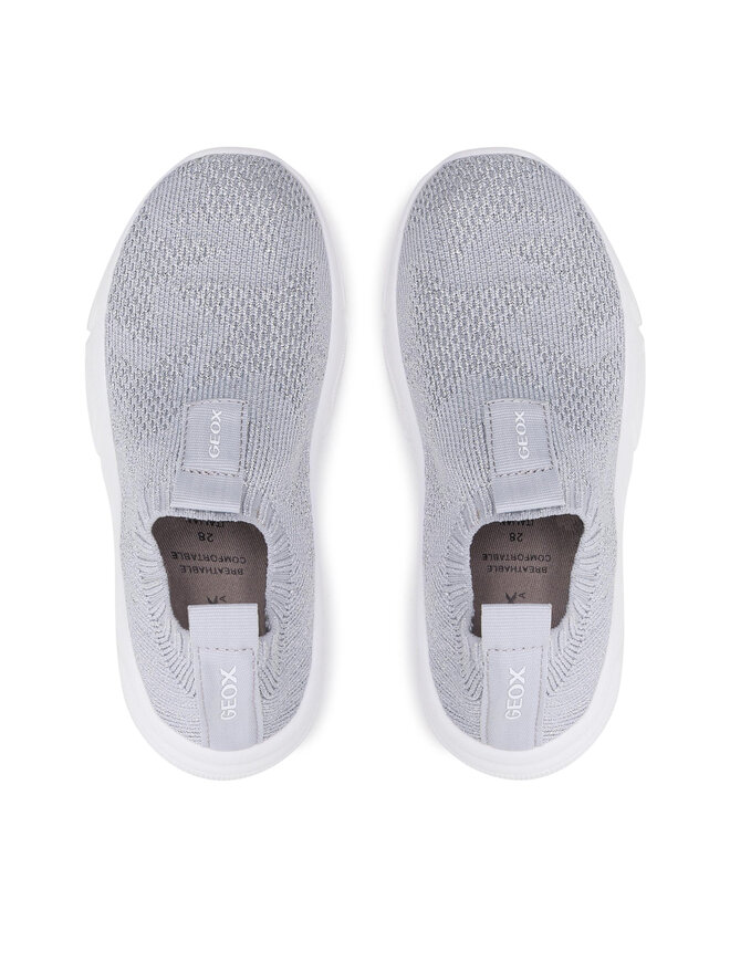 Geox Sneakersy Geox J Aril G. E J25DLE 0007Q C1007 Šedá