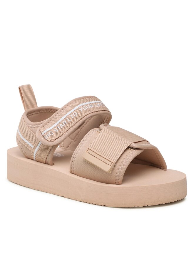 Big Star Shoes Sandały Big Star Shoes LL274787 Beżowy