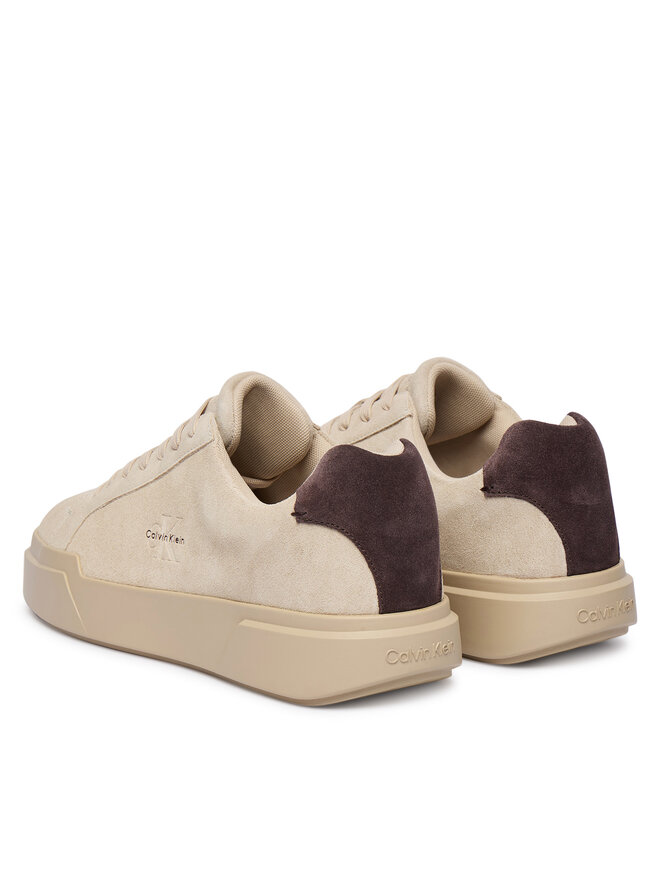 Calvin Klein Sneakersy Calvin Klein Chunky Cupsole Laceup Su YM0YM01453 Beżowy