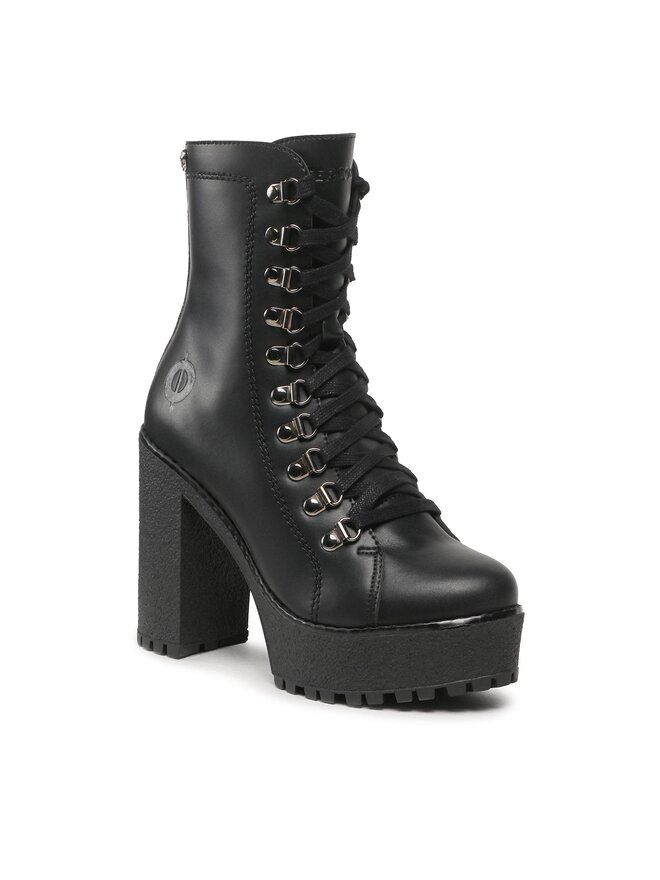 Altercore Botki Altercore Angelina Vegan Czarny