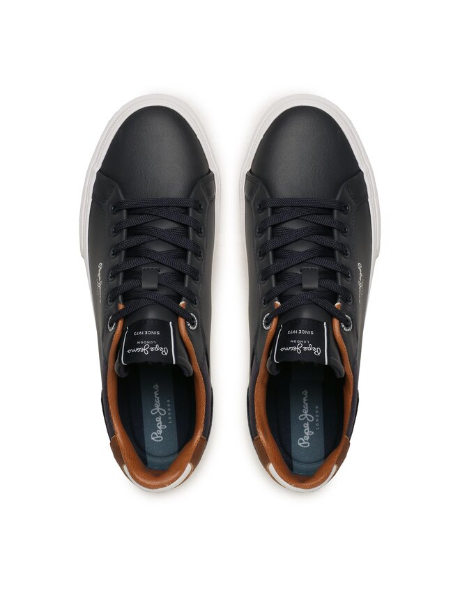 Pepe Jeans Πάνινα παπούτσια Pepe Jeans Kenton Court PMS30839 Σκούρο μπλε