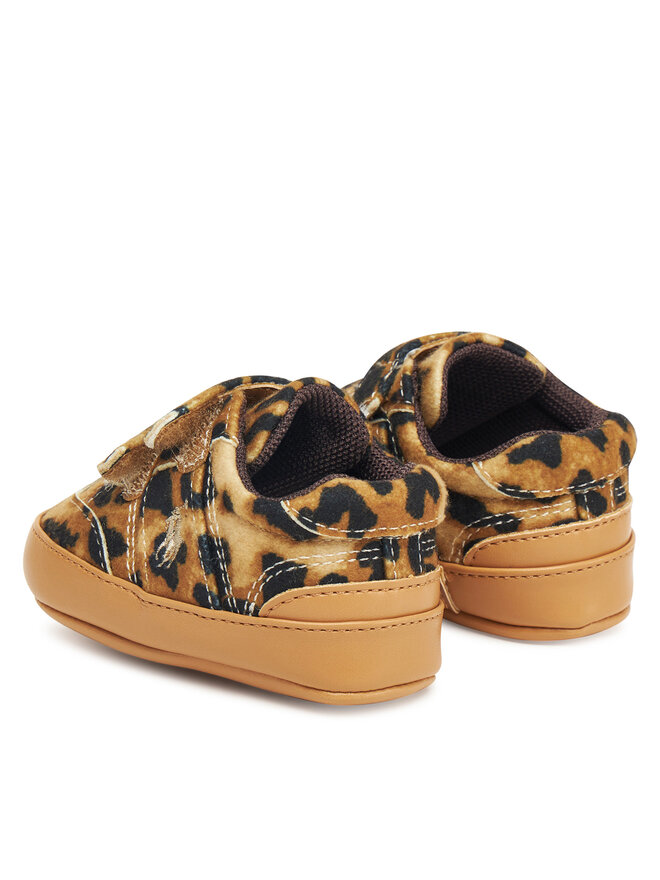 Polo Ralph Lauren Babacipők Polo Ralph Lauren Heritage Court III T-Toe RL03388256 Barna