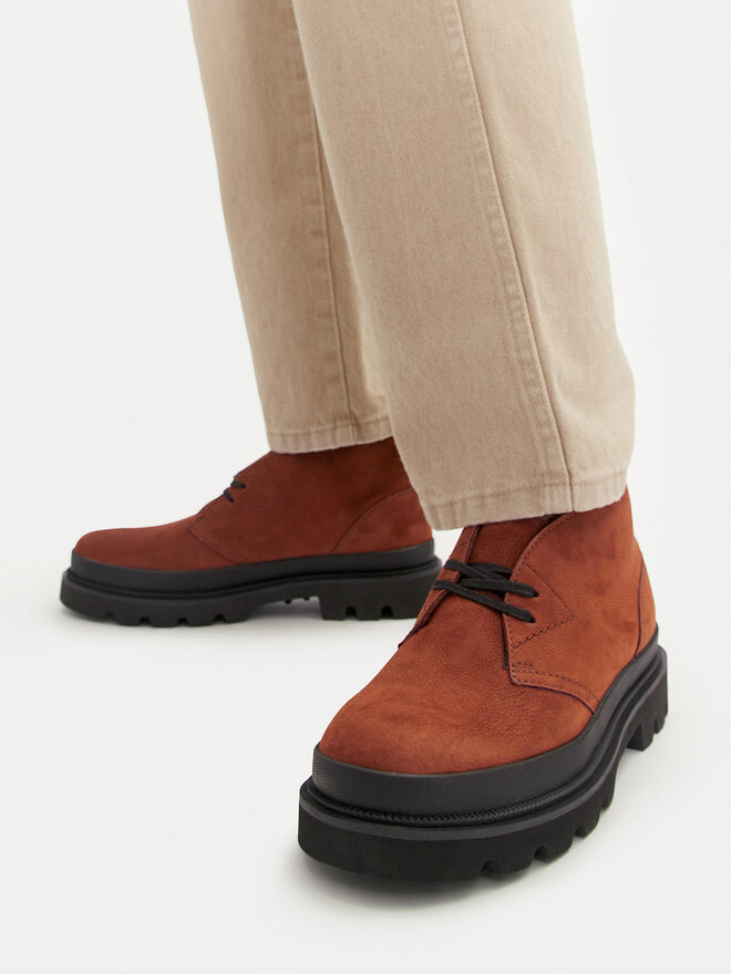 Clarks Puszābaki Clarks Badell DB 26179687 Oranžs