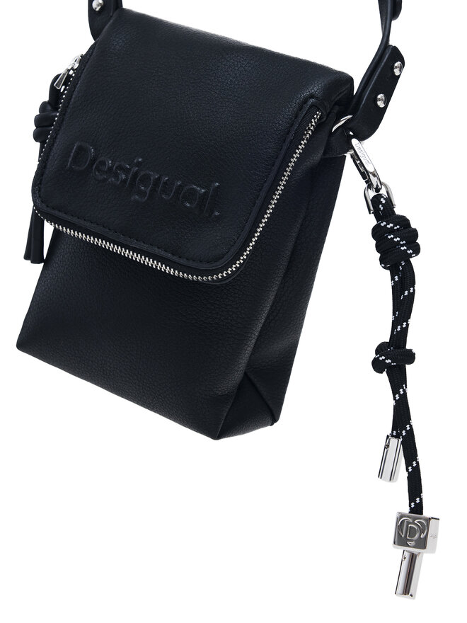 Desigual Torbica za telefon Desigual 25SAYP45 Črna