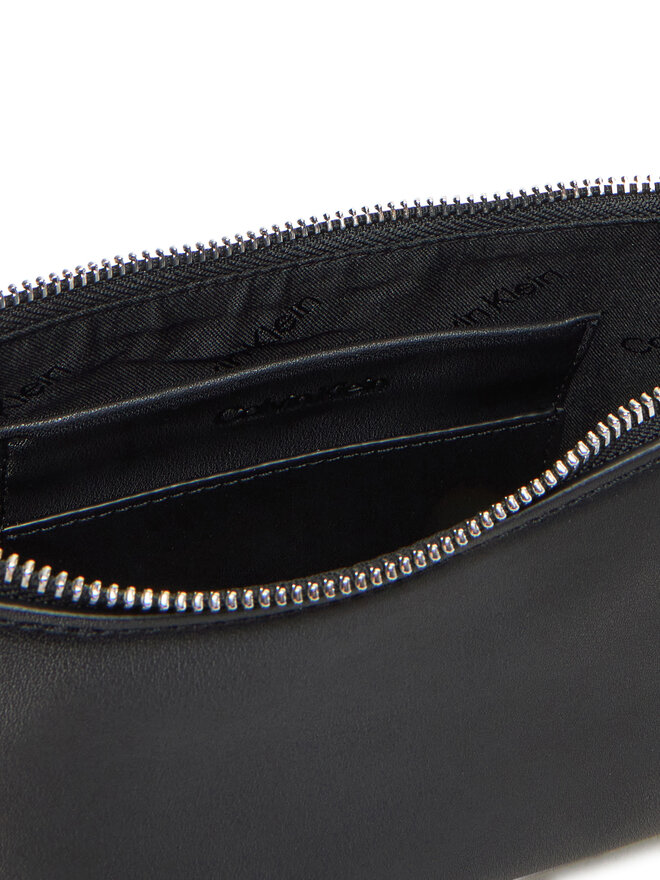 Calvin Klein Ročna torba Calvin Klein Ck Must Conv Logo Jqd Strap Xbod LV04F3095G Črna