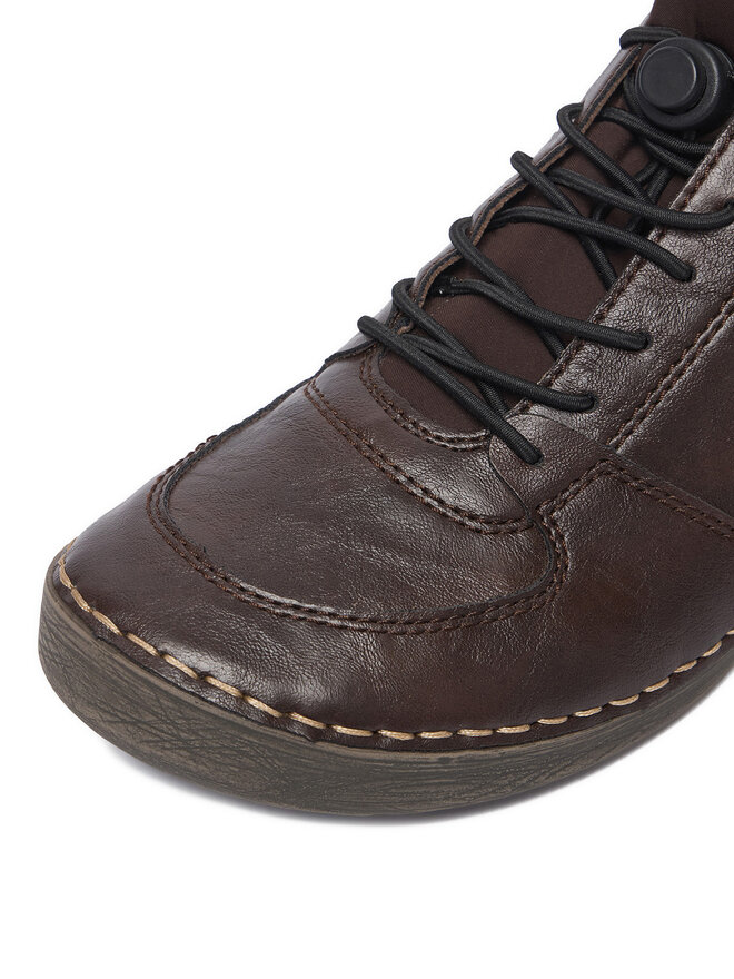 Rieker Schnürschuhe Rieker CEO-52557-25 Dunkelbraun