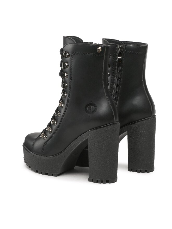 Altercore Botki Altercore Angelina Vegan Czarny
