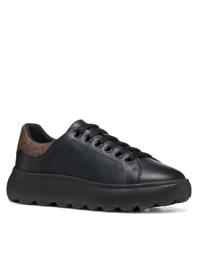 Geox Sneakersy Geox D Spherica Ec4.1 D45TCD 08504 C9229 Černá