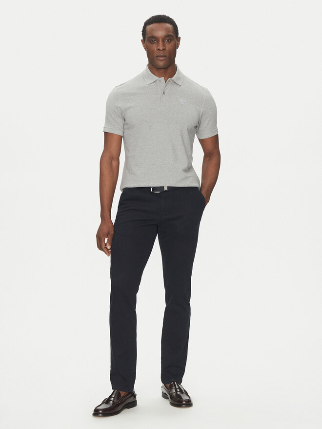 Barbour Barbour Polo marškinėliai Original Sports MML0358GY52 Pilka Tailored Fit