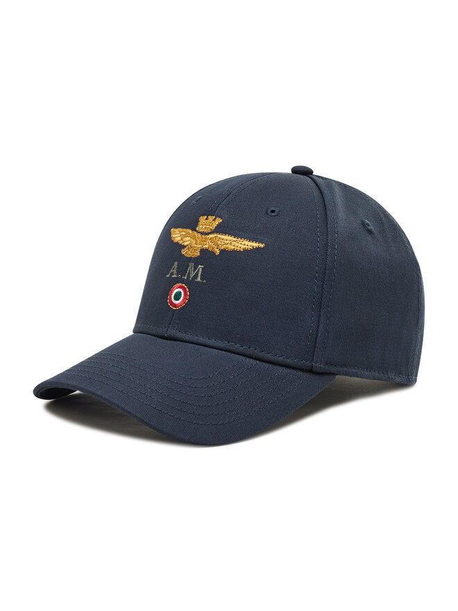 Aeronautica Militare Czapka z daszkiem Aeronautica Militare 221HA1100CT2848 Granatowy
