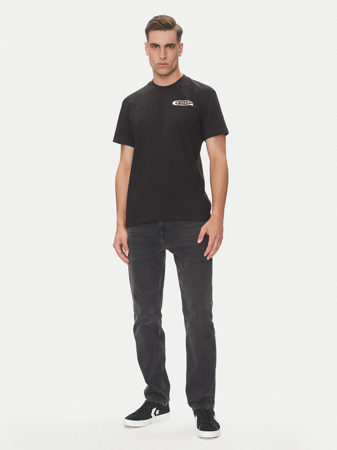 G-Star Raw G-Star Raw T-Shirt Back Gr Arch D26047-C336 Μαύρο Regular Fit